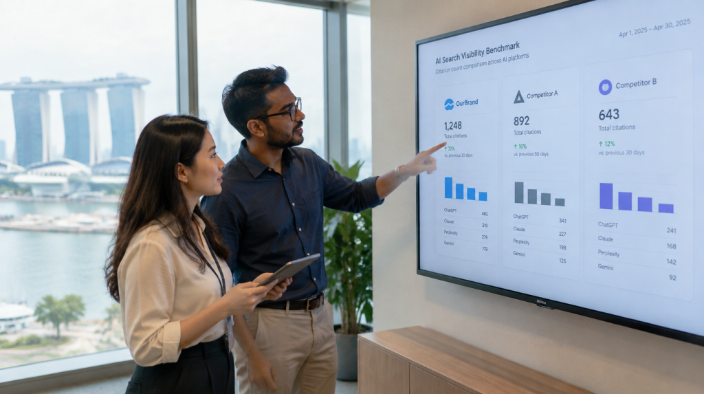 AI Search Visibility Benchmarking Singapore