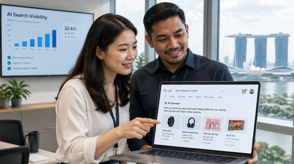 AI Overview Optimisation Singapore Shopping Season