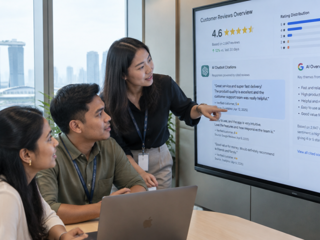 How Online Reviews Influence AI Search Recommendations